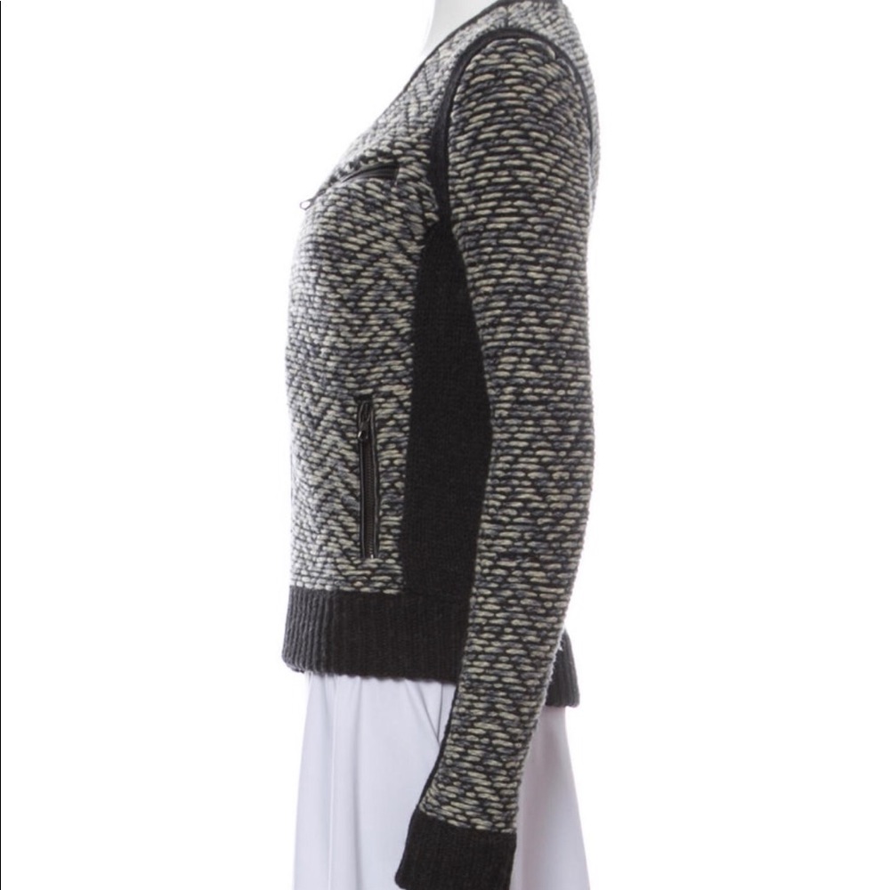 Rag & Bone Wool And Leather Jacket - image 3